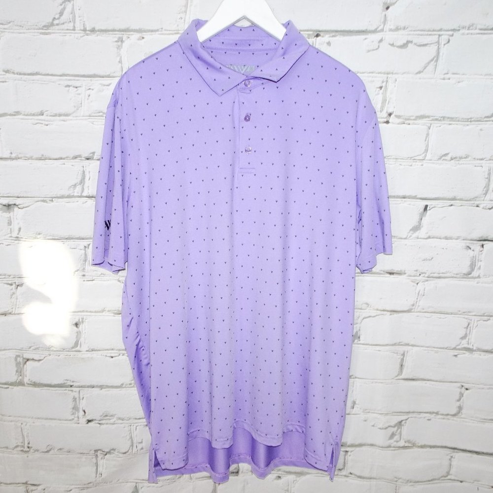 Levelwear Purple Golf T-shirt
